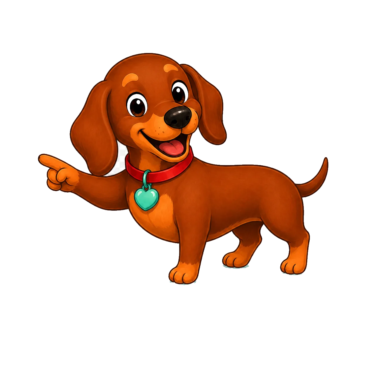 Charlie pointing